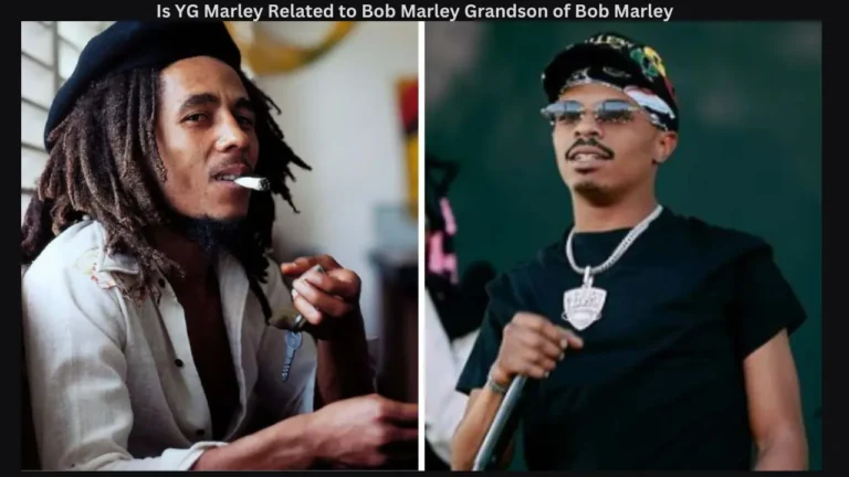 Is YG Marley related to Bob Marley