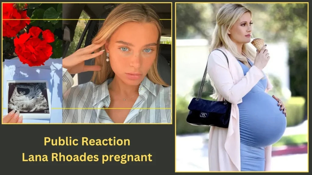 Public Reaction Lana Rhoades pregnant